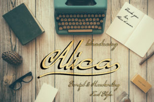 Alica: A Handwritten Font for Modern Web Design