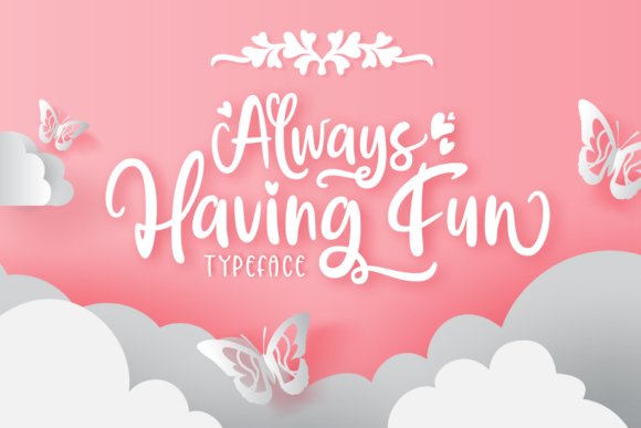 Always Having Fun: A Playful Typeface for Editorial Joy