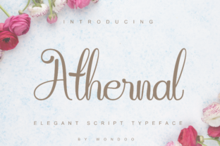 Athernal Review: A Script Amp Typeface for Bold Branding