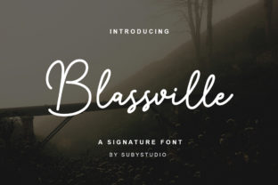 Blassville Font Review: Elevating Social Campaigns with Handwritten Style