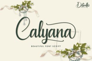 Calyana: A Radiant Script Font for Web Design