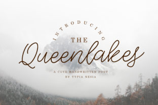 Designing with The Queenlakes: A Romantic Script Font for Editors