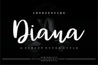 Diana Rough: The Handwritten Font for Makers