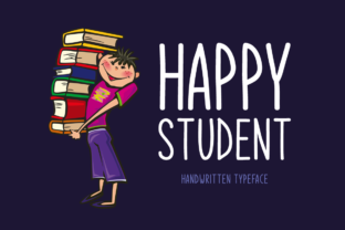 Happy Student Font: A Playful Typeface for Brand Growth
