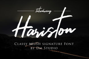Hariston: The Handwritten Font for Scroll-Stopping Marketing