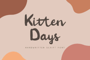 Kitten Days Font Review: A Playful Typeface for Branding