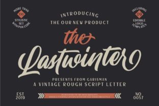 Lastwinter Font: A Handwritten Typeface for Branding