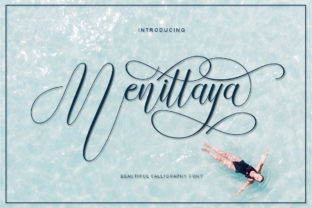Menittaya Font Review: A Romantic Script for Branding