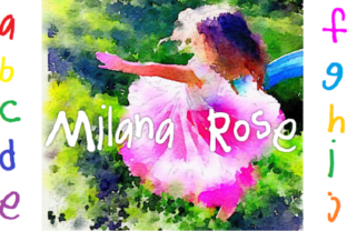 Milana Rose: A Whimsical Handwritten Font for Web Design