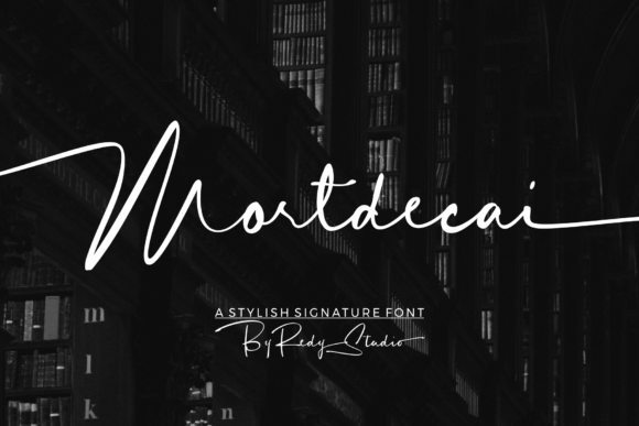 Mortdecai: A Charming Handwritten Font for Web Design