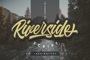 Riverside: A Modern Handwritten Font for Editorial Design