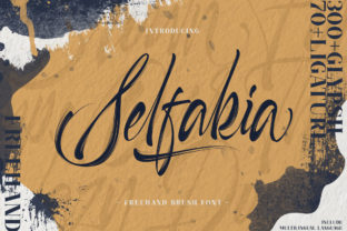 Selfakia Typeface Review for Bold Campaign Design