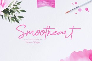Smootheart: A Handwritten Typeface for Editorial Calm