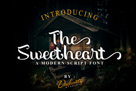 The Sweetheart Font: Elevating Editorial Design with Modern Script