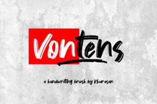 Vontens: A Handwritten Font for Authentic Branding